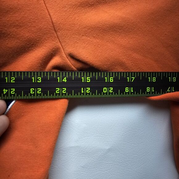 GSUWOO Orange Blue Ruched Set XS – Hoodie Joggers Streetwear Colorblock Outfit - Picture 6 of 16